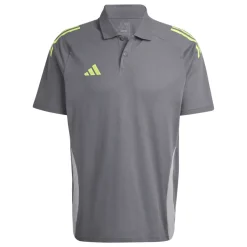 Adidas Polo-Shirt Tiro 24 Competition grey six-lucid lemon