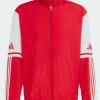 Adidas Präsentastionsjacke Squadra 25 team power red 2-white