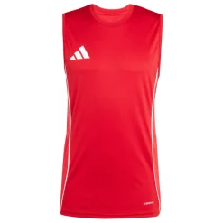 Adidas ärmelloses Trikot Tiro 25 Competition team power red 2-pure ruby