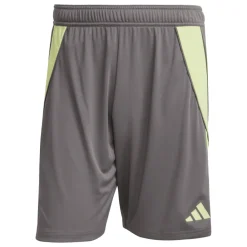Adidas Shorts Tiro 24 grey five-pulse lime