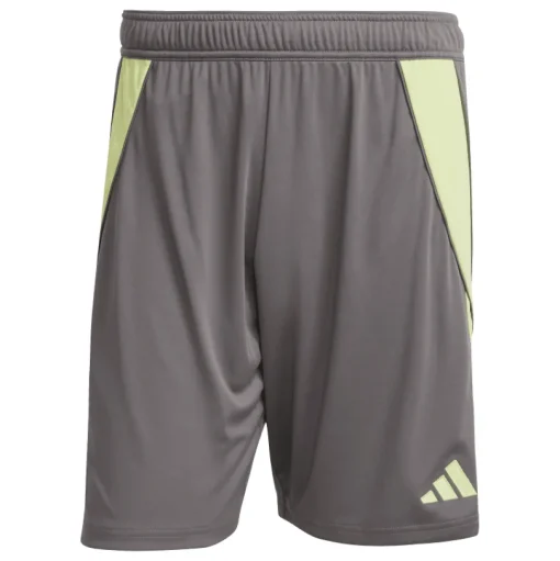 Adidas Shorts Tiro 24 grey five-pulse lime