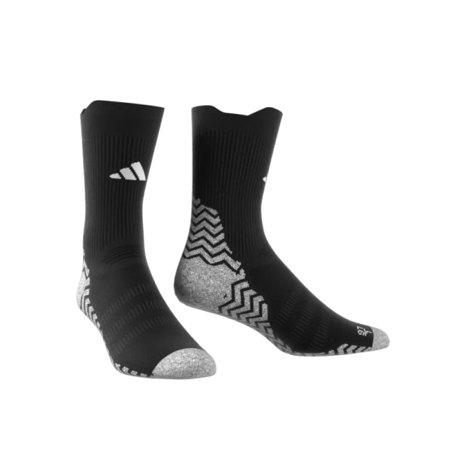 Adidas Socken Football GRIP Knitted Cushioned Performance Crew black-white