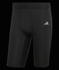 Adidas Techfit Aeroready Tight Short Schwarz