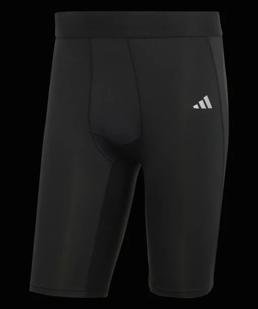 Adidas Techfit Aeroready Tight Short Schwarz