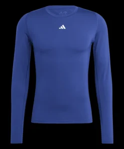 Adidas Techfit Sweatshirt blau