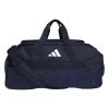 adidas Tiro League Duffel Bag Gr. M Blau Schwarz