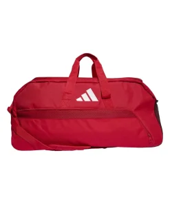 adidas Tiro League Duffel Bag Gr. L Rot Schwarz