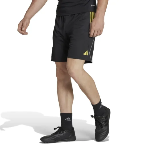 Adidas Trainingsshort Tiro 23 Competition Black | Team Light Grey | Impact Yellow
