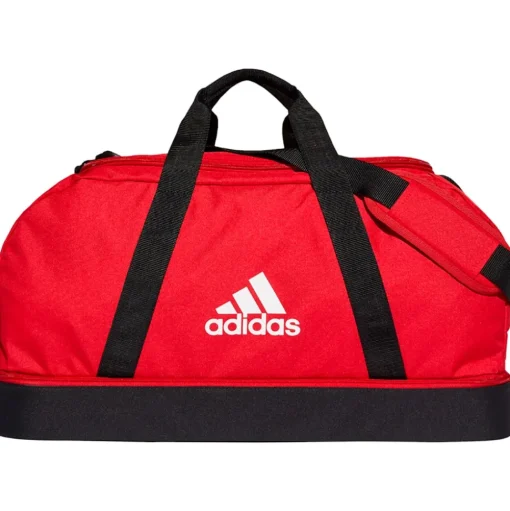 Adidas Trainingstasche mit Bodenfach Tiro M rot-schwarz-weiß