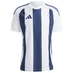 adidas Trikot Striped 24 Team Navy Blue / White / White