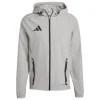 Adidas Vis Tech Travel Jacke Tiro 25 Competition team mid grey