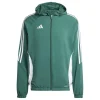 adidas Windbreaker Tiro 24 Team Dark Green / White