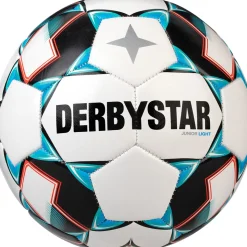 Derbystar Fußball Junior Light weiß-grün-schwarz