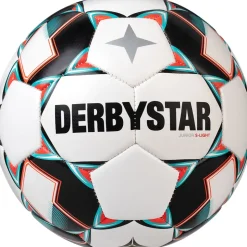Derbystar Fußball Junior S-Light weiß-grün-schwarz