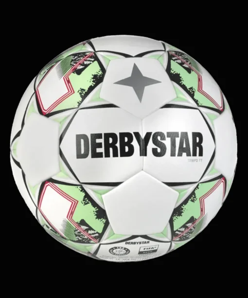 Derbystar Tempo TT v24 Trainingsball Weiss Grün Schwarz