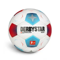 Derbystar Bundesliga Brillant TT v23 Trainingsball Weiss Blau Rot