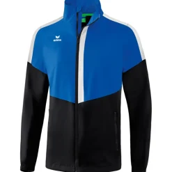 Erima Allwetterjacke Squad blau-schwarz-weiß
