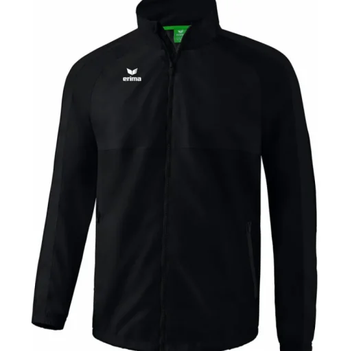 Erima Allwetterjacke Team schwarz