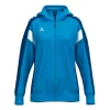 Erima CELEBRATE 125 Damen Trainingsjacke mit Kapuze curacao/new royal