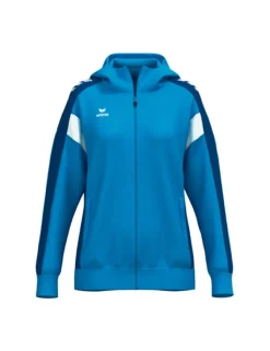 Erima CELEBRATE 125 Damen Trainingsjacke mit Kapuze curacao/new royal