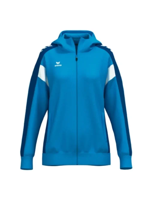 Erima CELEBRATE 125 Damen Trainingsjacke mit Kapuze curacao/new royal