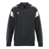 Erima CELEBRATE 125 Trainingsjacke mit Kapuze schwarz/slate grey