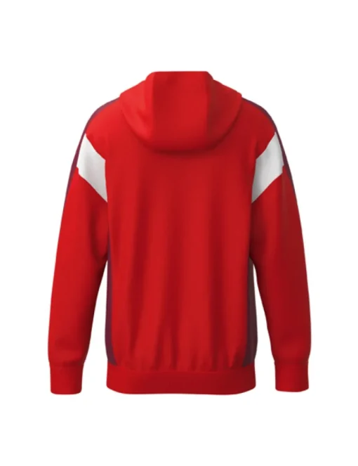 Erima CELEBRATE 125 Trainingsjacke mit Kapuze rot/new bordeaux