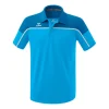 erima CHANGE by erima Poloshirt curacao/mykonos/weiß