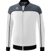 erima CHANGE by erima Präsentationsjacke weiß/slate grey/schwarz