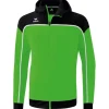 erima CHANGE by erima Trainingsjacke mit Kapuze green/schwarz/weiß