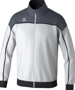 Erima CHANGE by erima Trainingsjacke weiß slate grey schwarz
