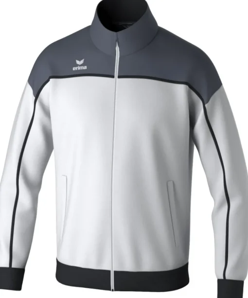 Erima CHANGE by erima Trainingsjacke weiß slate grey schwarz