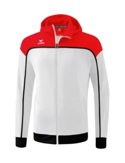erima CHANGE by erima Trainingsjacke mit Kapuze weiß/rot/schwarz