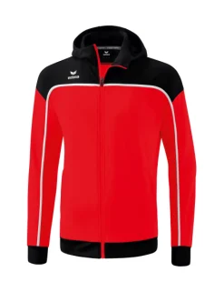erima CHANGE by erima Trainingsjacke mit Kapuze rot/schwarz/weiß