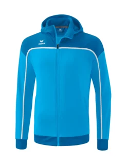 erima CHANGE by erima Trainingsjacke mit Kapuze curacao/mykonos/weiß