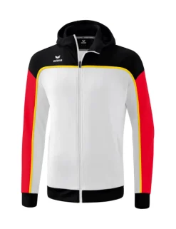 erima CHANGE by erima Trainingsjacke mit Kapuze weiß/schwarz/rot