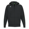Erima CMPT 3 Wings Hoody Jacket schwarz