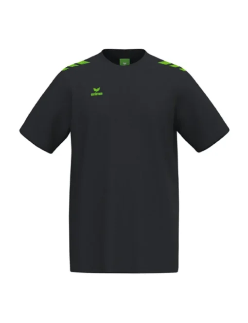 Erima CMPT 3 Wings Kinder T-Shirt schwarz/green gecko