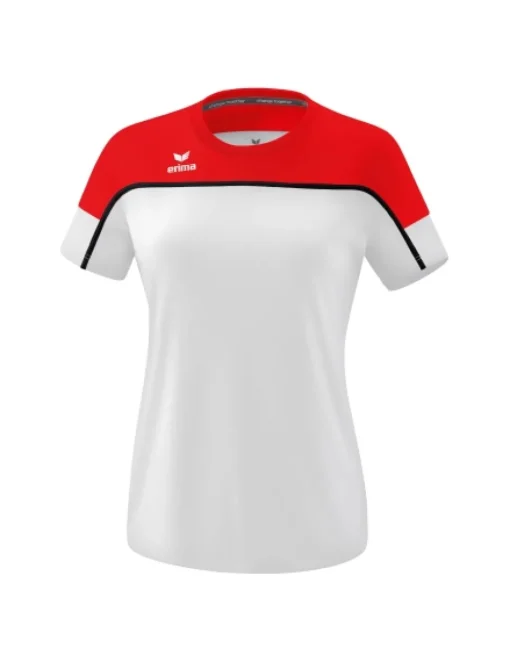 erima Damen CHANGE by erima T-Shirt weiß/rot/schwarz