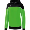 erima Damen CHANGE by erima Kapuzensweat green/schwarz/weiß