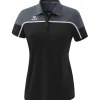 erima Damen CHANGE by erima Poloshirt black grey/slate grey/weiß