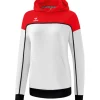 erima Damen CHANGE by erima Kapuzensweat weiß/rot/schwarz