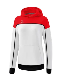 erima Damen CHANGE by erima Kapuzensweat weiß/rot/schwarz