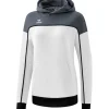erima Damen CHANGE by erima Kapuzensweat weiß/slate grey/schwarz