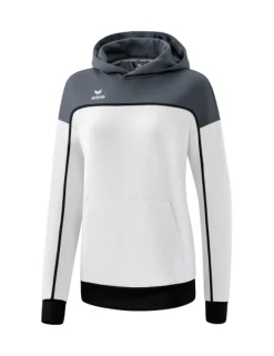 erima Damen CHANGE by erima Kapuzensweat weiß/slate grey/schwarz