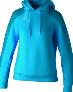 Erima Damen EVO STAR Kapuzensweat curacao mykonos