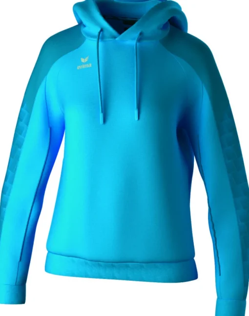 Erima Damen EVO STAR Kapuzensweat curacao mykonos