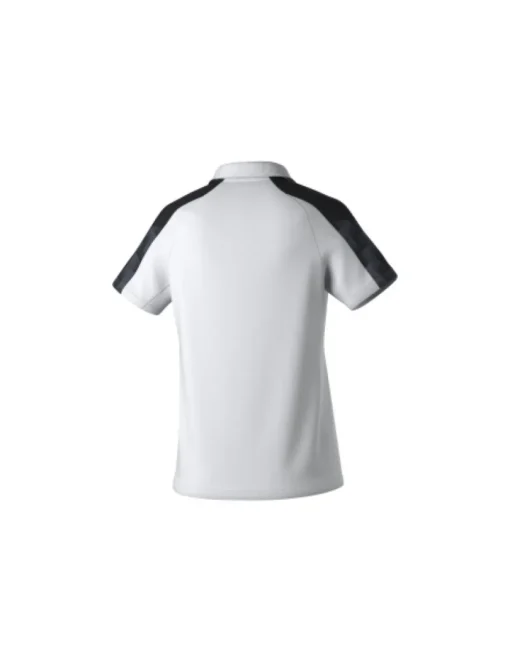 Erima Damen EVO STAR Poloshirt weiß schwarz