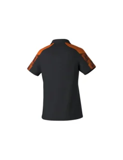 Erima Damen EVO STAR Poloshirt schwarz orange