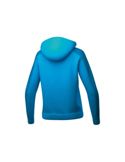 Erima Damen EVO STAR Trainingsjacke mit Kapuze curacao mykonos